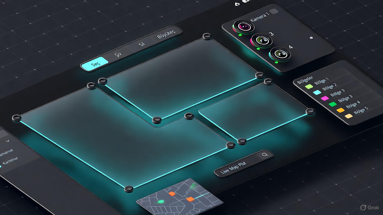 Kroki Kamera Bölge Editörü